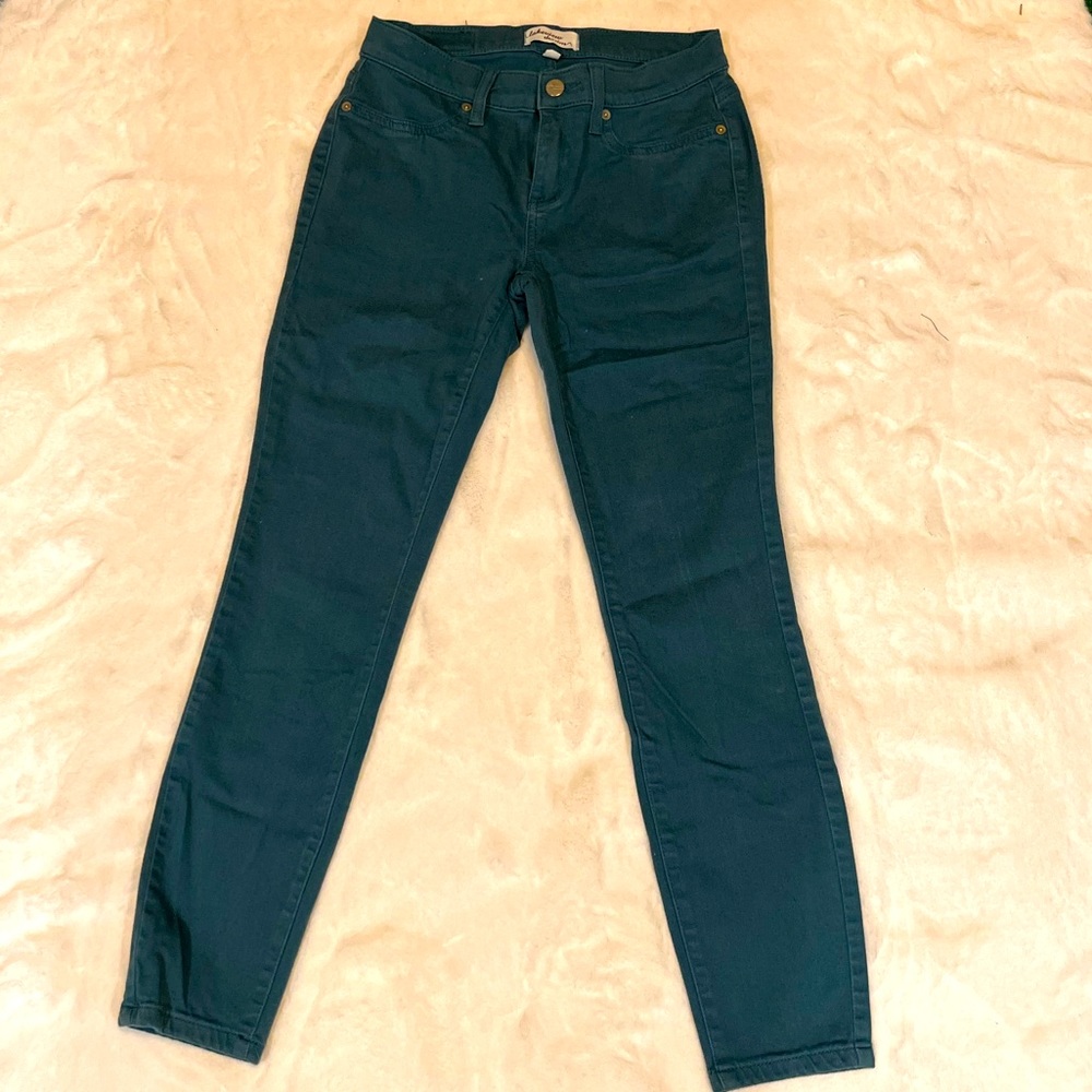 “Lakeview Denim” Jeans, size 26, Dark Teal